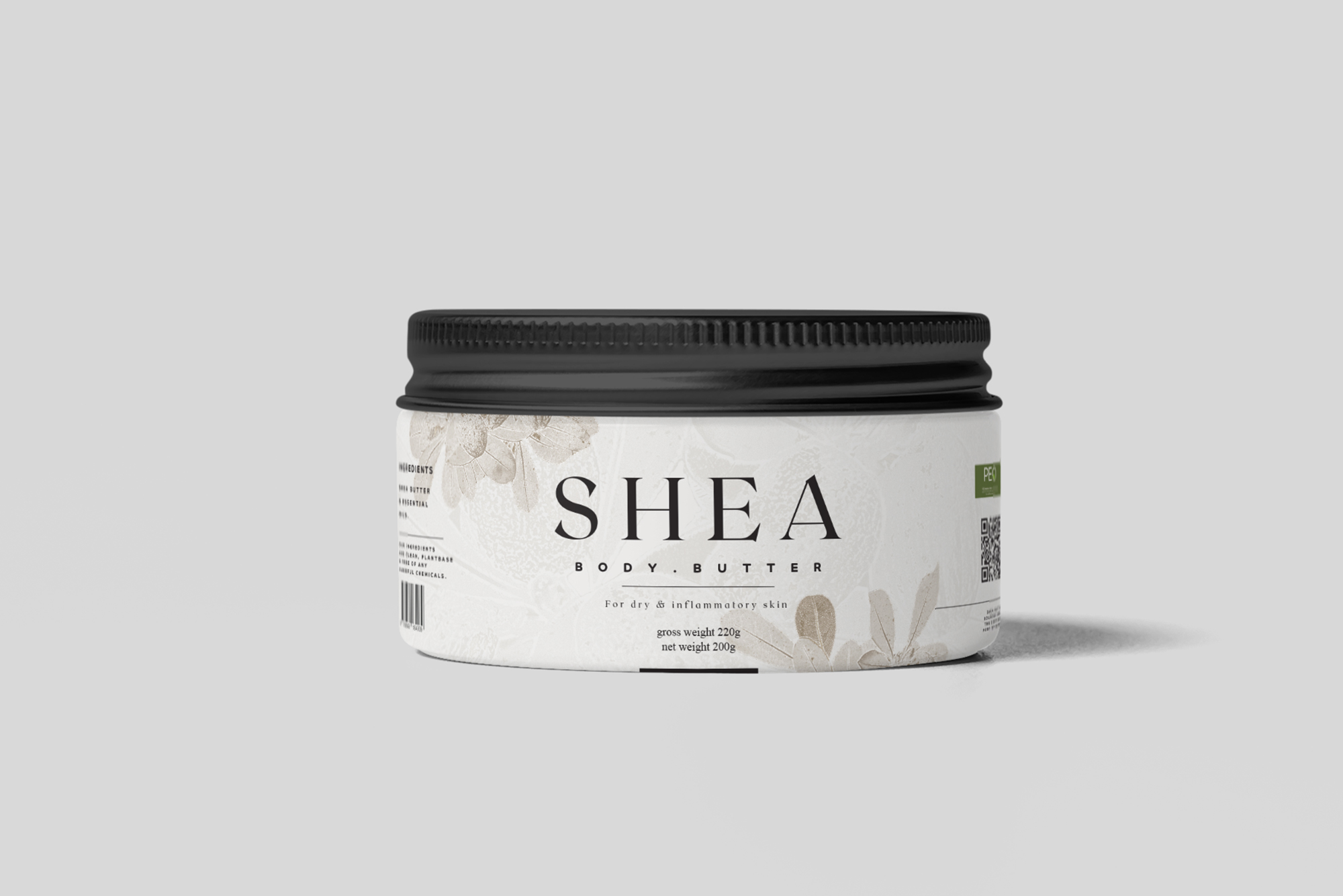 Peq Honey & Shea Labels